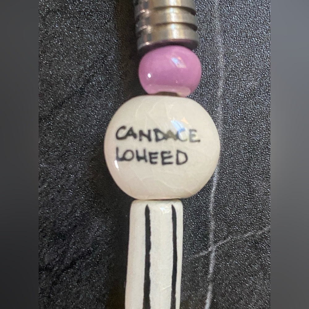 Candace Loheed Signed Ruby Z Large Ceramic Fish P… - image 4